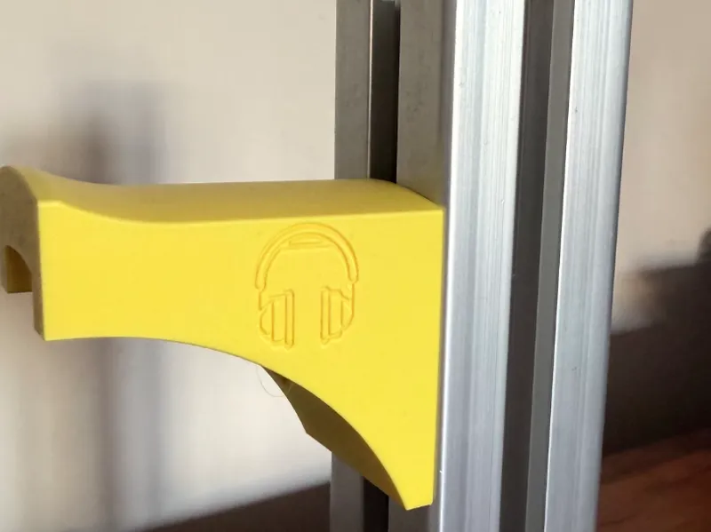 Parametric Headphone Holder - Gaming Rig Accessory