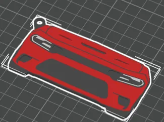 Dodge Charger SRT KeyChain