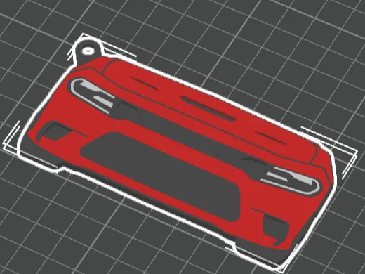 Dodge Charger SRT KeyChain