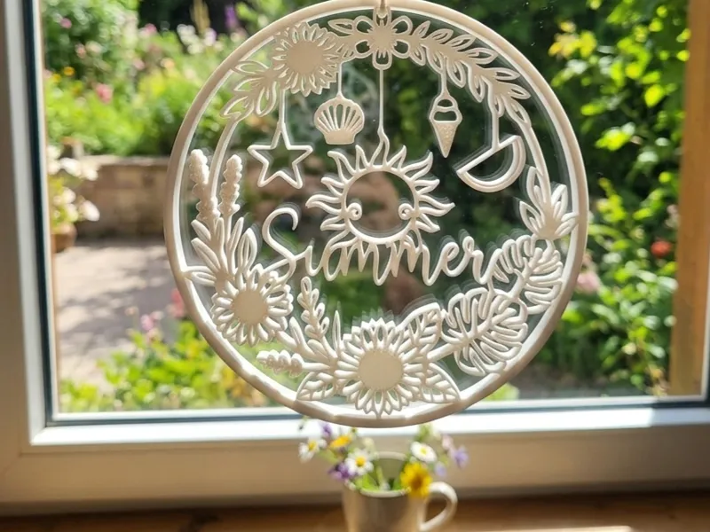 Summer Window Decoration and Door Decoration