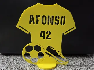 Camisola futebol editável