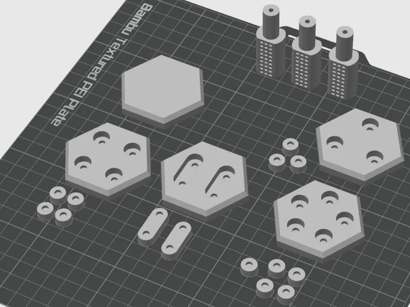 50mm hex base with 10mm slot magnet