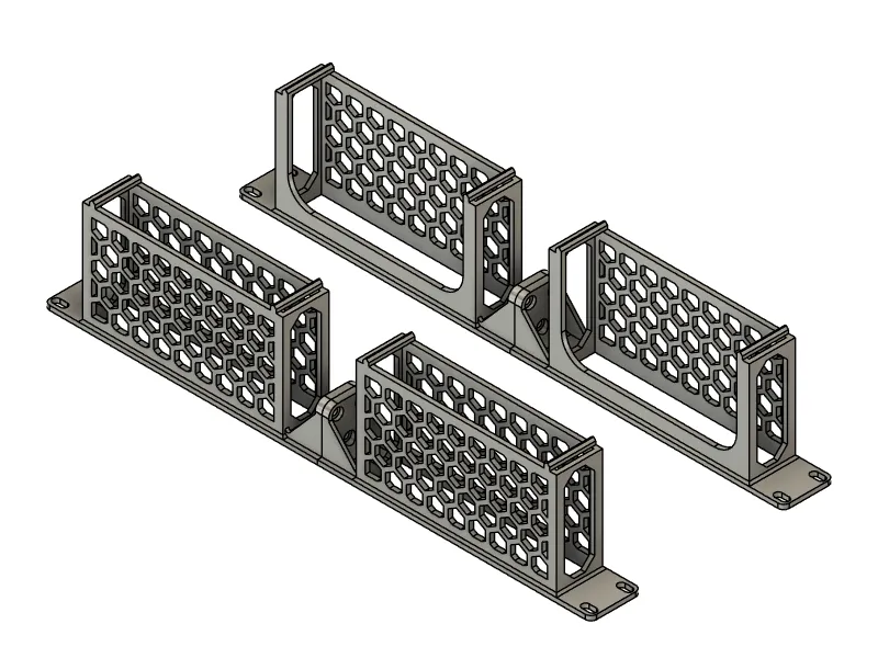 Poe Rack Plan View Ugreen Poe Switch CM741 19-inch rack mount by Mixmeister MakerWorld ...