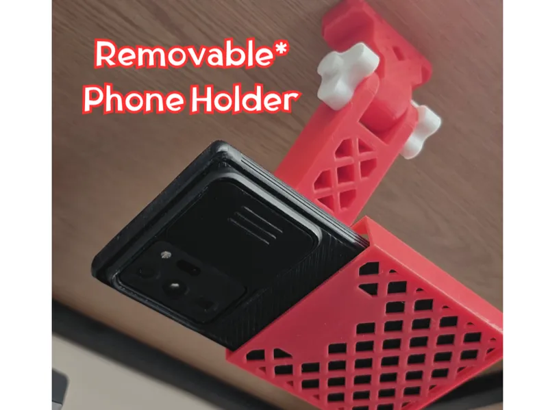 Removable* Phone Holder