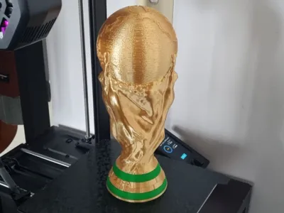 FIFA World Cup Trophy - No AMS, No Glue Twist-Lock