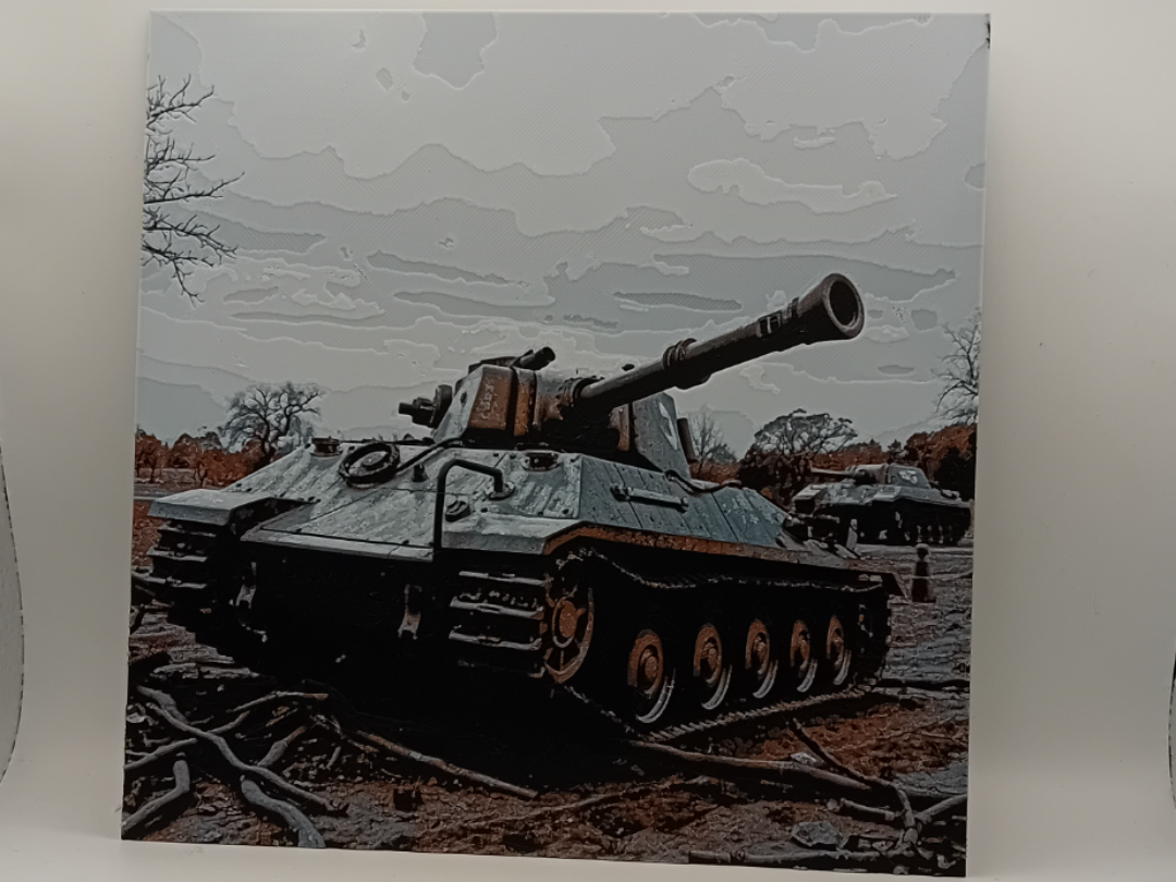 WW2 Tank hueforge-Tanks filament painting-200x200