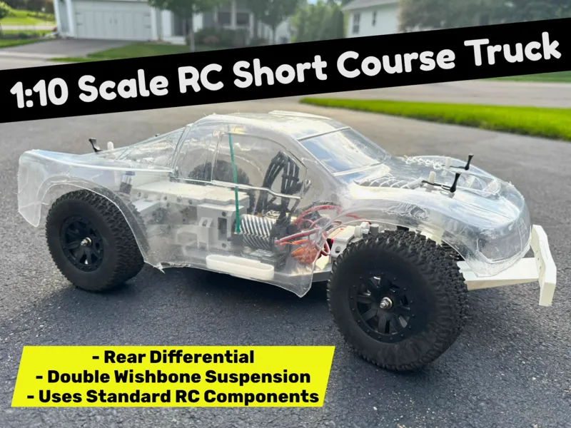 Oscar: 1:10 Scale, 2WD, RC Short Course Truck