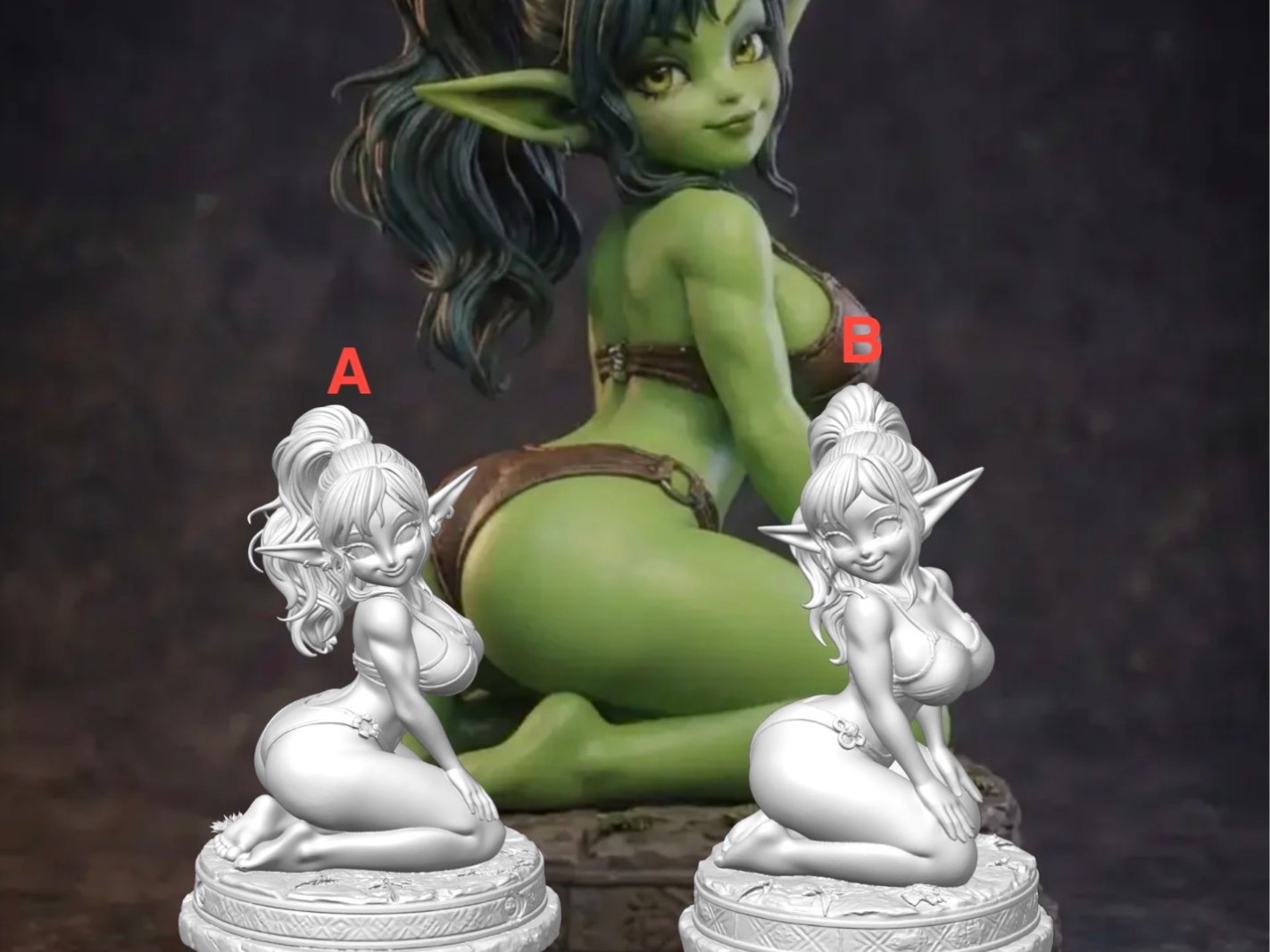 Goblita on Knees A/B