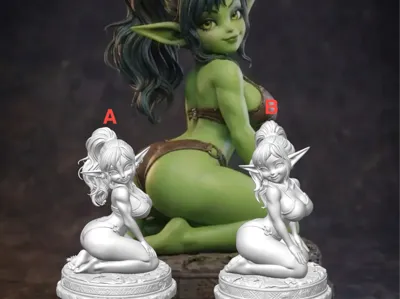 Goblita on Knees A/B