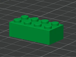 2x8 press together brick