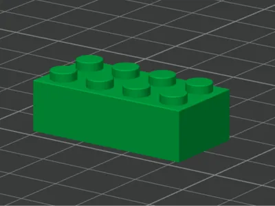 2x8 press together brick
