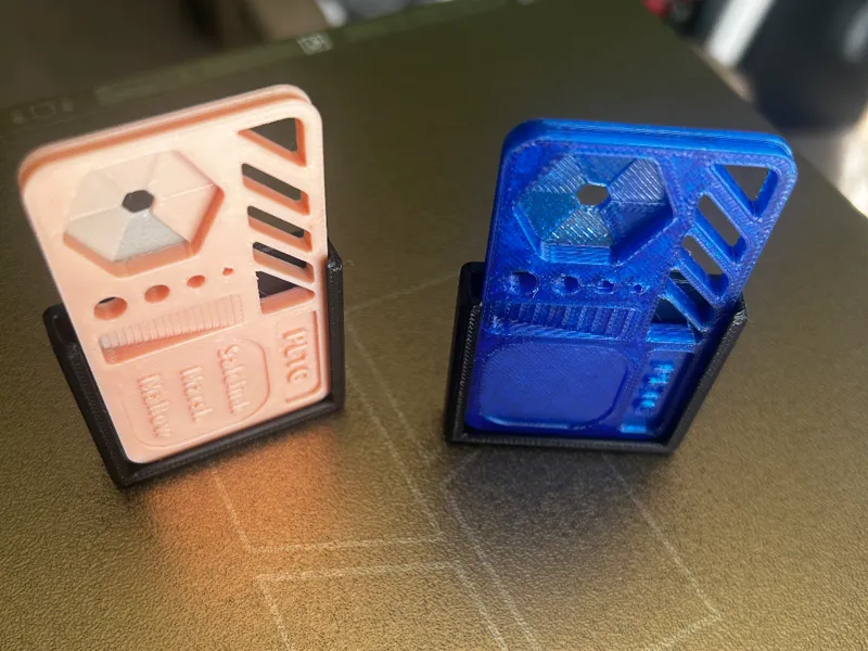 Cradle for filament swatches by Molodos