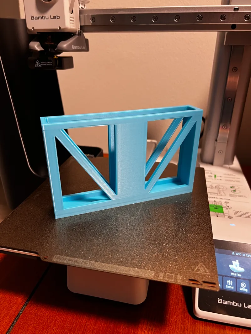 Bambu Filament card holder