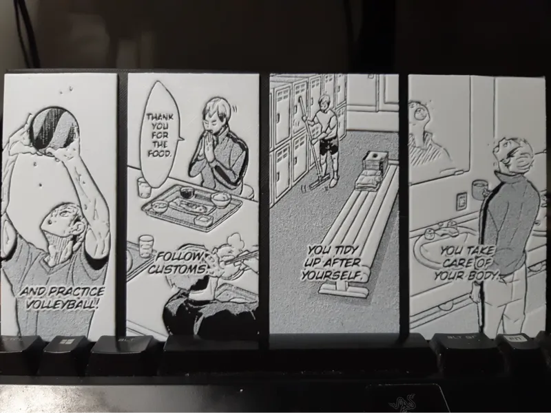 Haikyuu panel - Kita Shinsuke