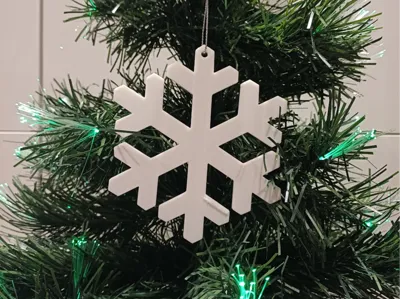 Snowflake ornament 