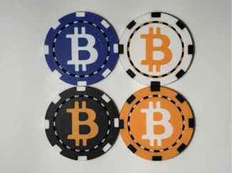 Bitcoin-Style Poker Chips