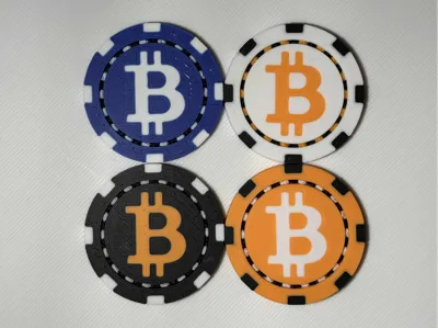 Bitcoin-Style Poker Chips