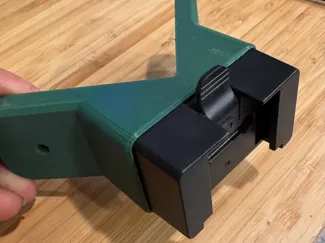 Solar light angled bracket