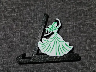 Dress phone holder