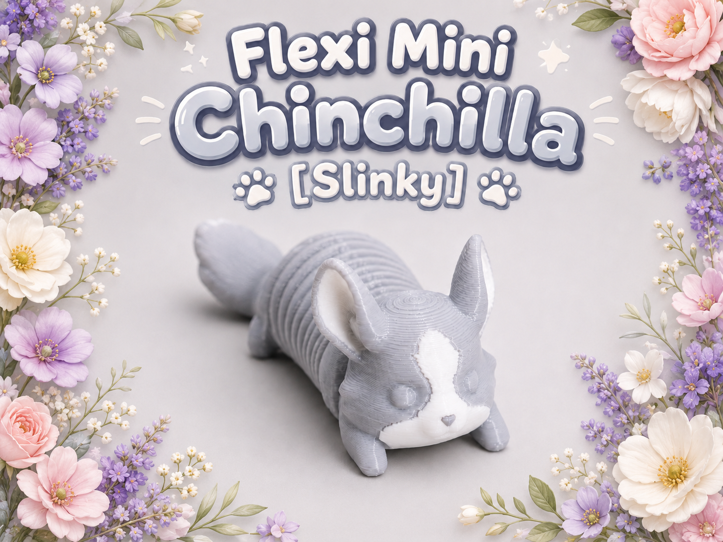 Flexi Mini Chinchilla [Slinky]