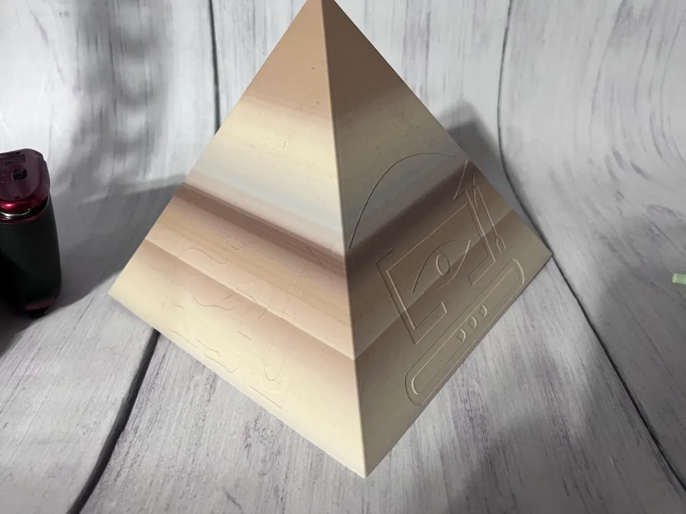 Pyramid Clock for 011 Component KIT - Free 3D Print Model - MakerWorld