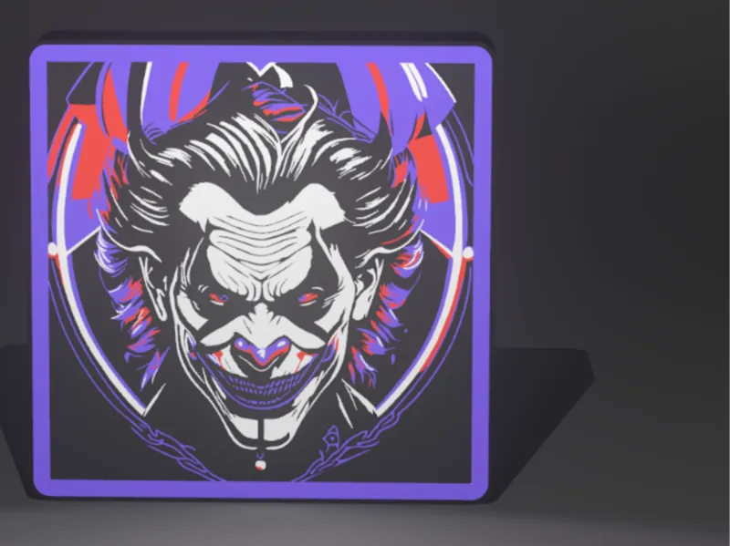 The joker light box