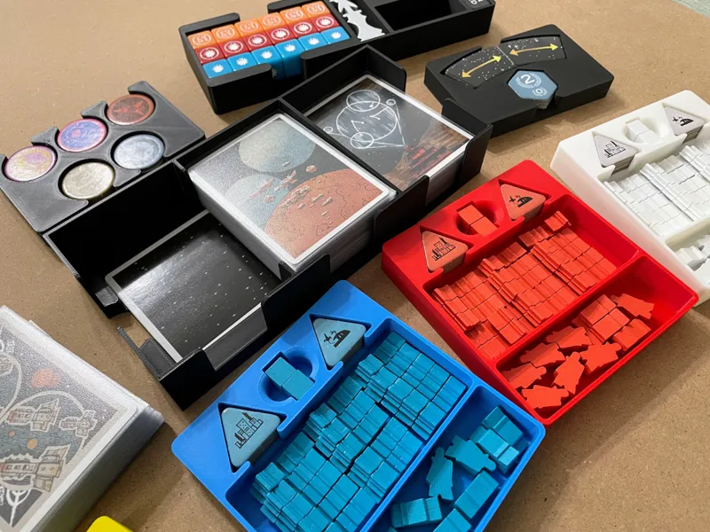 ARCS Boardgame Organizer incl. Leaders & Lore