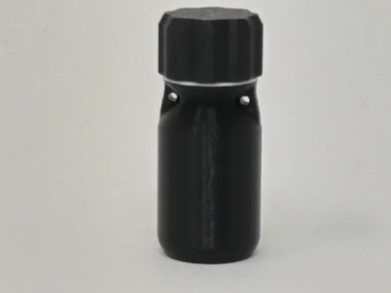 Small Bottle with Eyelets and O-Ring Space