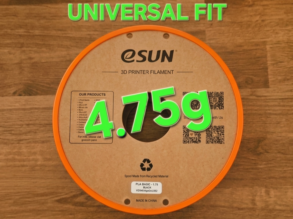 Universal Cardboard Spool Adapter (4.75g Print)