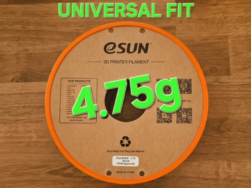 Universal Cardboard Spool Adapter (4.75g Print)