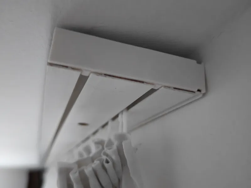 Universal Adjustible Curtain Rail Stopper / EndCap