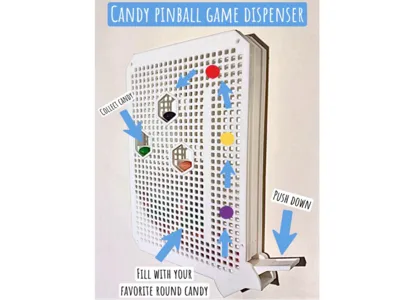 Pinball Candy Dispenser