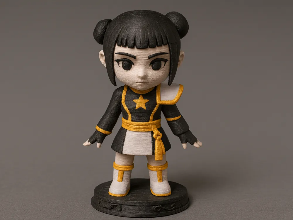 Zoey Figurine – K-pop Demon Hunters - Free 3D Print Model - MakerWorld