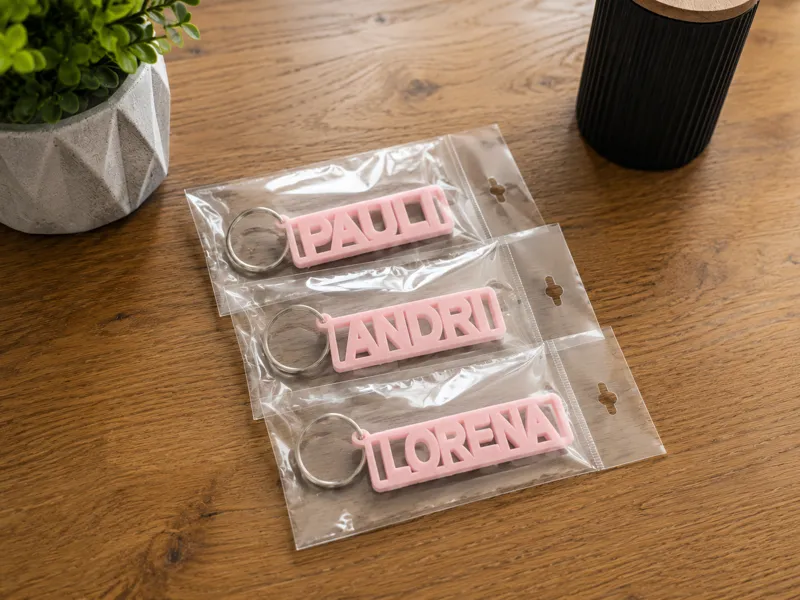 Llavero Nombre Paramétrico Personalizable
