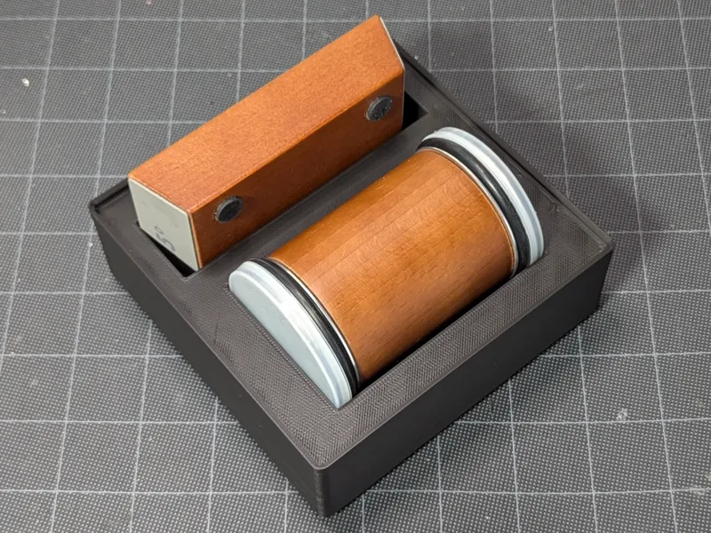 Parametric Roller Sharpener Gridfinity (e.g. Horl)