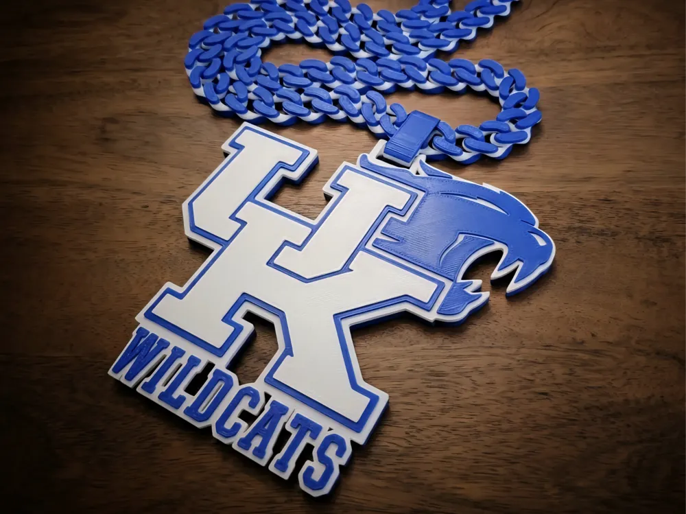Kentucky Wildcats Hype Chain - Free 3D Print Model - MakerWorld
