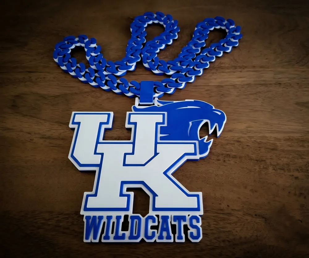 Kentucky Wildcats Hype Chain - Free 3D Print Model - MakerWorld