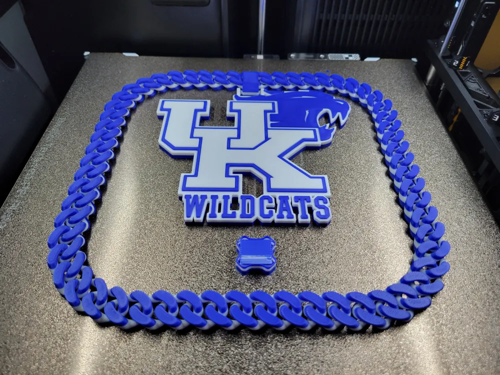 Kentucky Wildcats Hype Chain - Free 3D Print Model - MakerWorld