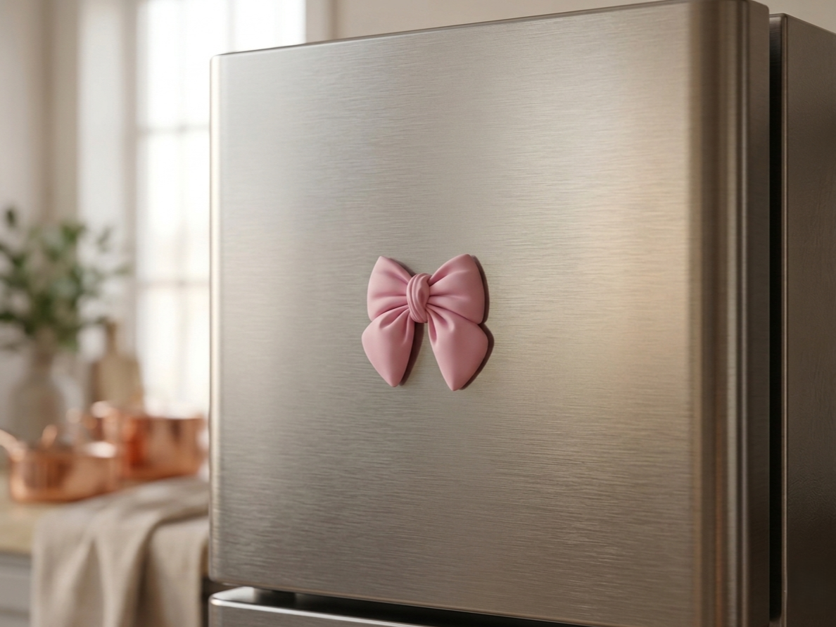 Sakura pink decorative flake with magnets