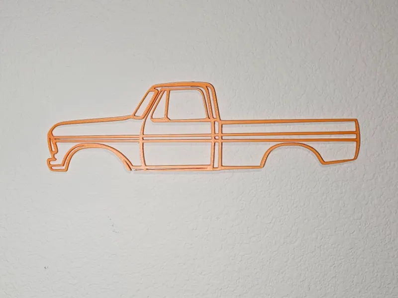 1970s Ford F Series Wall Art