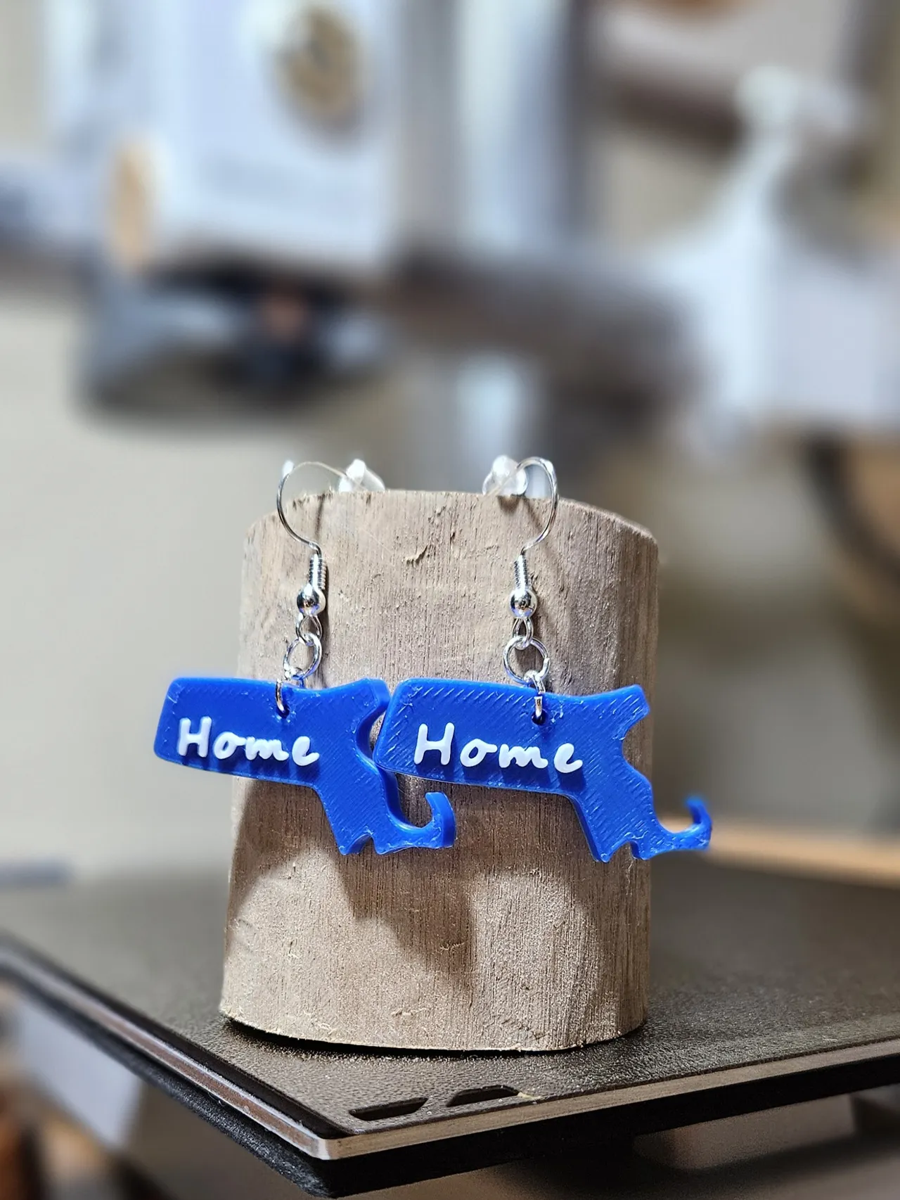 Massachusetts Home Earrings view 3