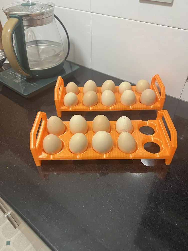 Egg Storage Rack - Free 3D Print Model - MakerWorld