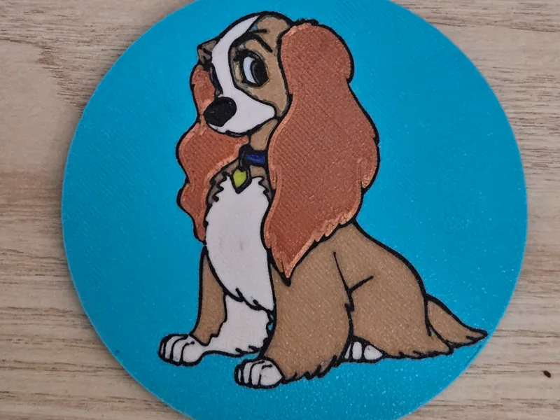 Lady from Lady and the Tramp 8 Colors (or 4) 