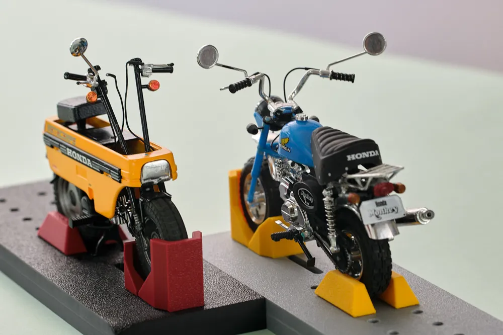 1:12 Scale Motorcycle Model Stand/Production Base (Glue-Free ...
