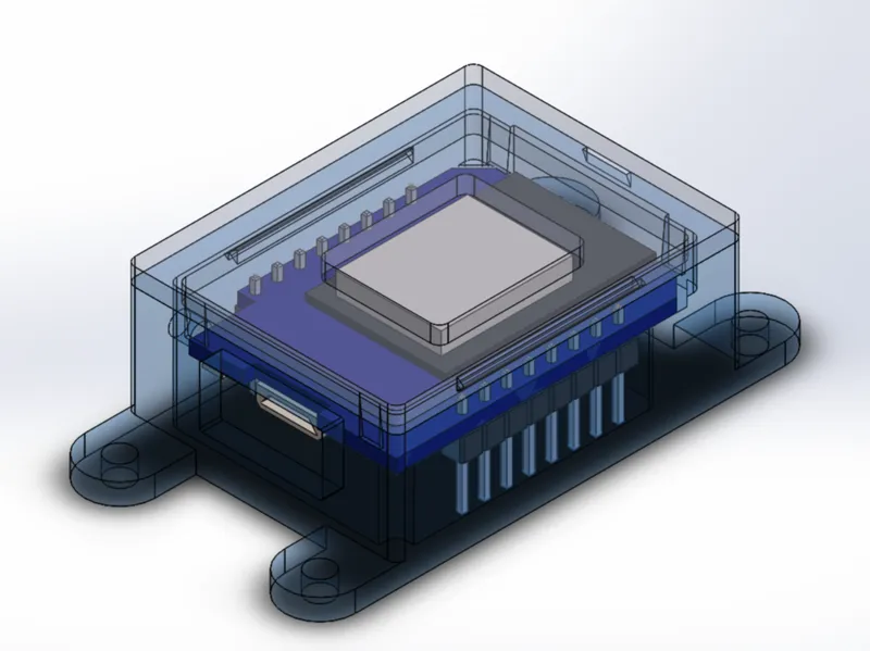 Wemos D1 mini mount with Lid
