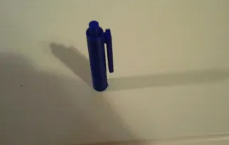 Fake pen clip
