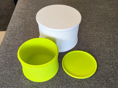 Twist Texture Storage Jars – 2 Sizes