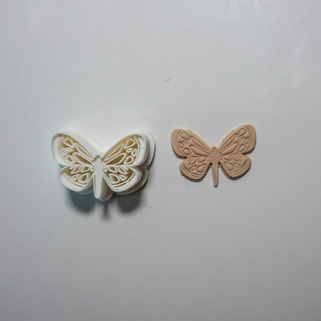 Butterfly Polymer Clay Cutter Earrings Necklaces view 3