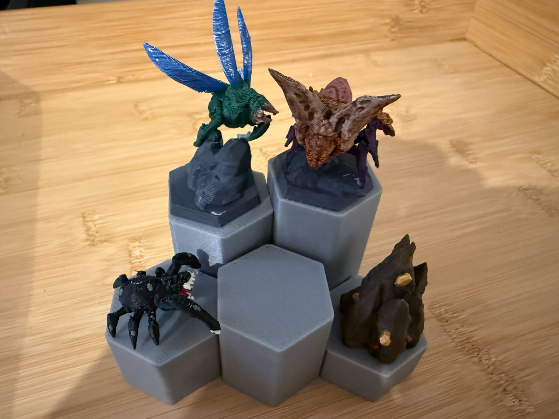 Modular Hex terrain system for DRG , D&D & RPG's