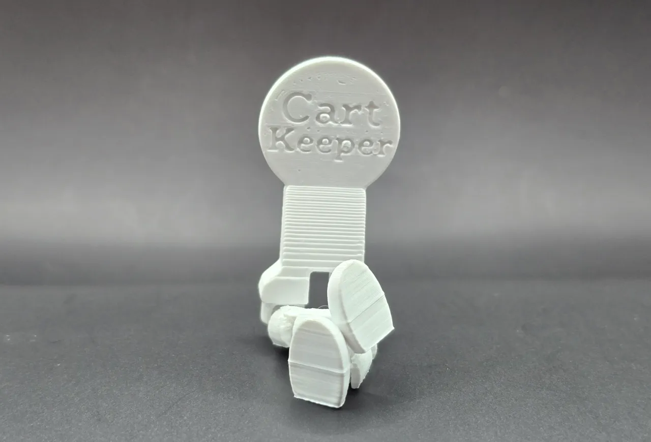 Cart Keeper - US Quarter Shopping Cart Token view 3